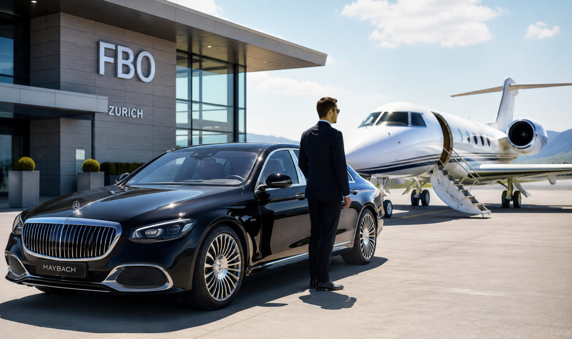Ground transportation for private aviation in Switzerland