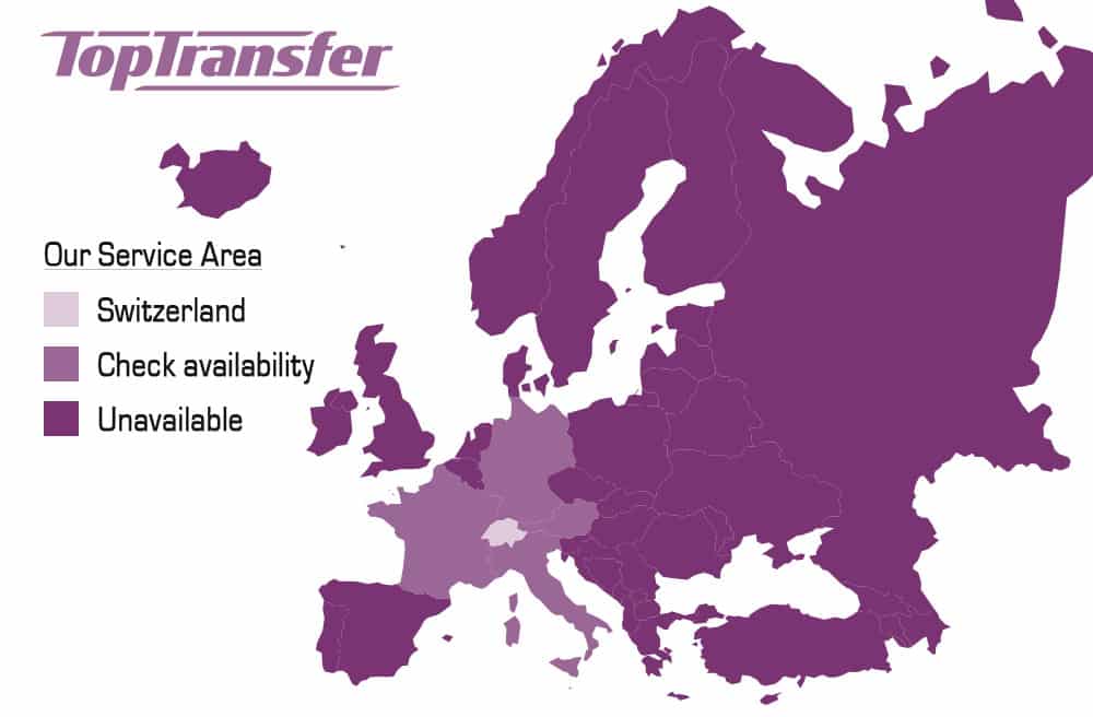 Swiss Top Transfer Service Area