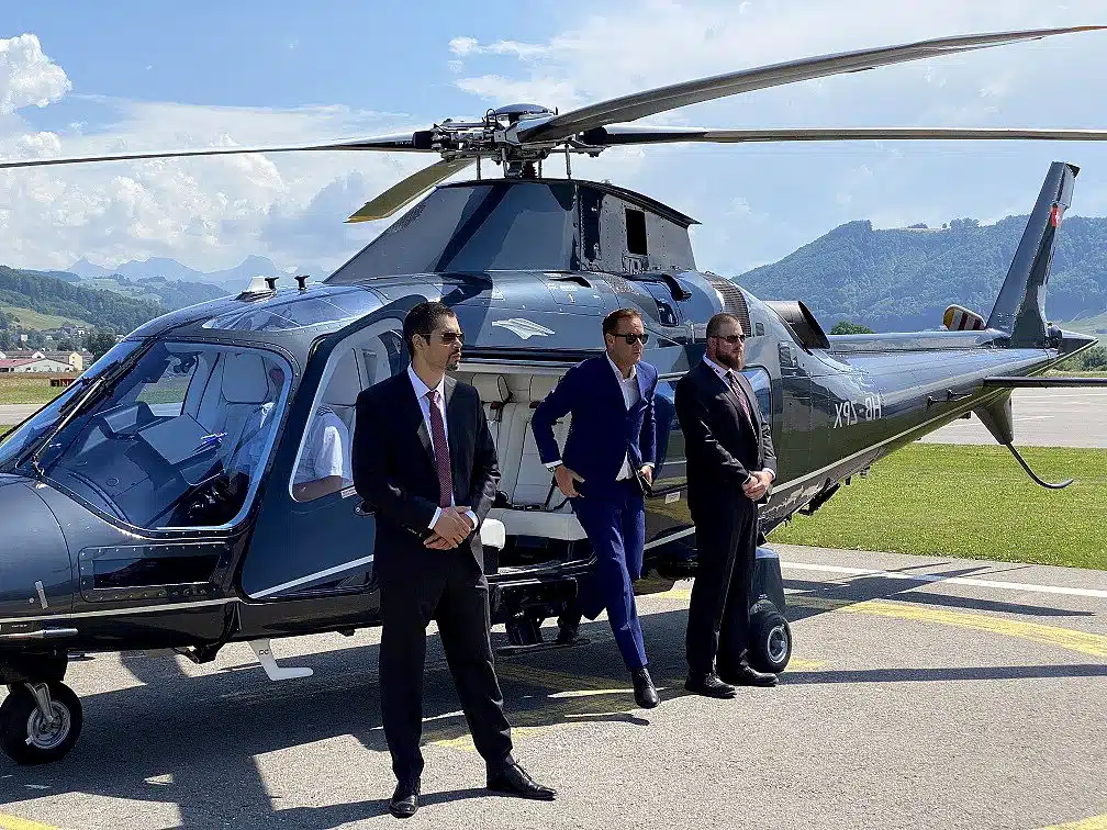 Luxury Helicopter Rides Switzerland